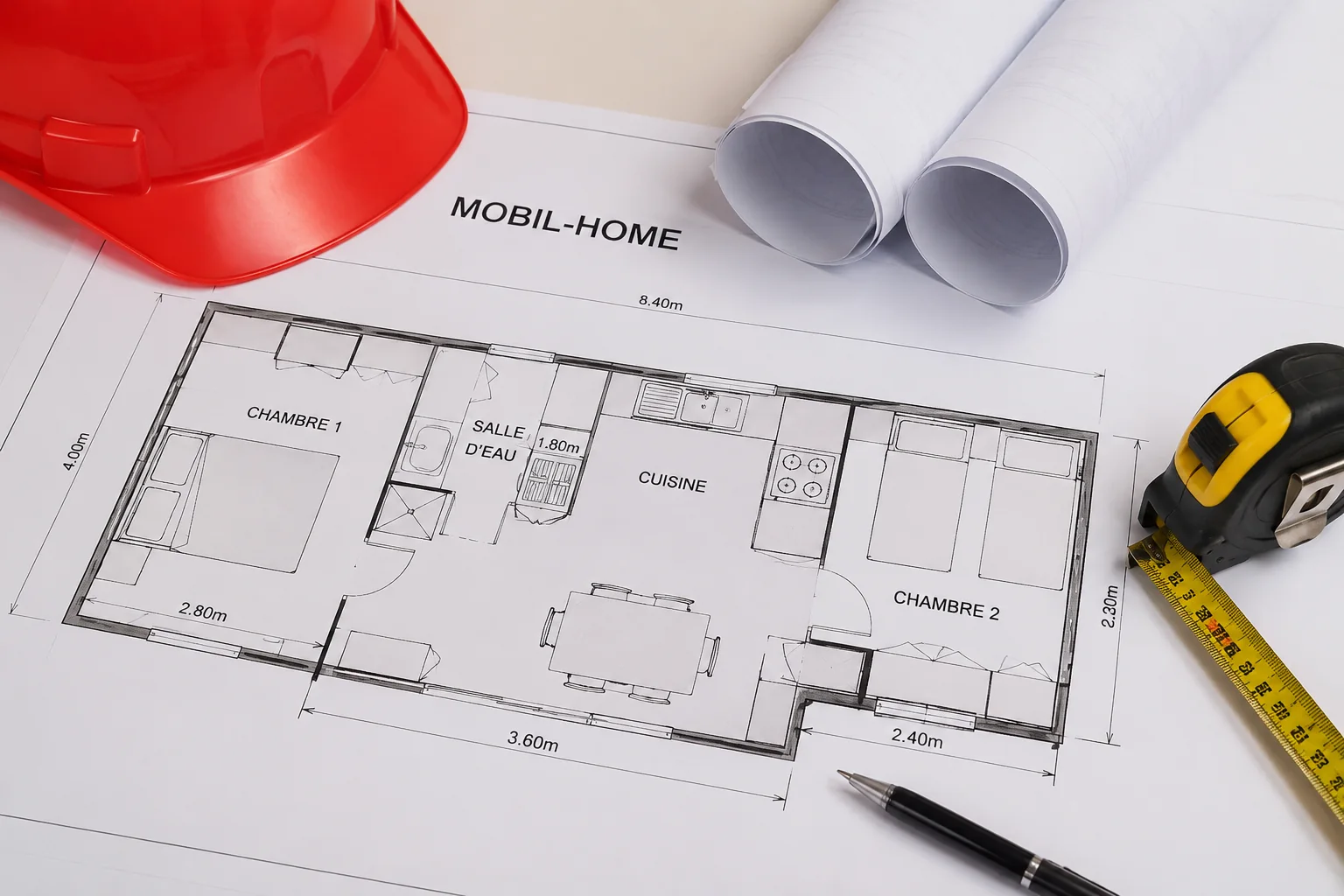 Plan rénovation mobil home