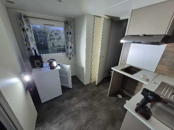 création d'une cuisine mobil home Côtes d'Armor